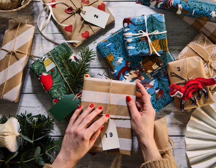 christmas cards christmas wrapping paper - ikea singapore